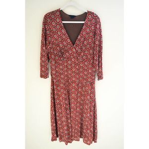 Boden Wrap Style Dress Size 20R